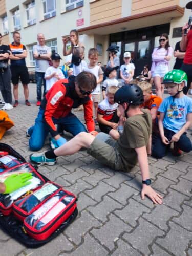 Uśmiechy, rowery i bezpieczna przygoda